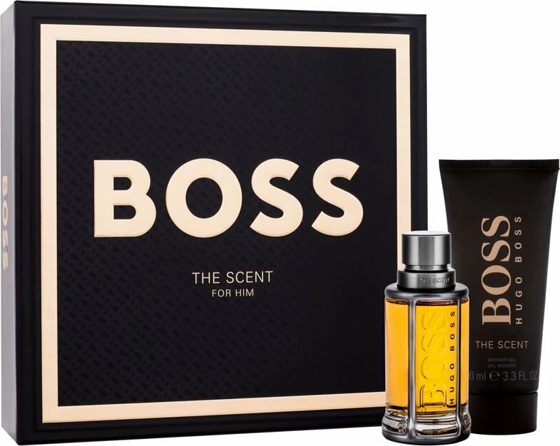 Set Eau de Parfum dhe Shower Gel për meshkuj HUGO BOSS, 50ml + 100ml