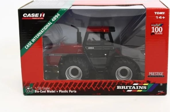 Traktor model TOMY Britains Case IH 4894, Die-Cast, i kuq