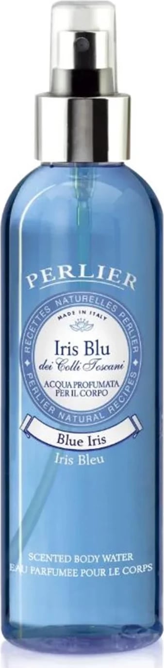 Ujë i parfumuar për trup Perlier Blue Iris unisex, 200ml