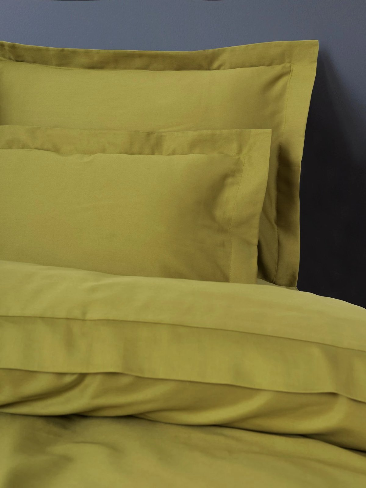 Set mbulesë për jorgan King Satin, ngjyrë e gjelbër, L'essentiel, Elegant