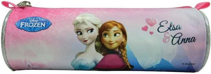 Mbështjellës lapsash Bagtrotter Frozen, 22x7cm, ngjyrë vjollcë-rozë