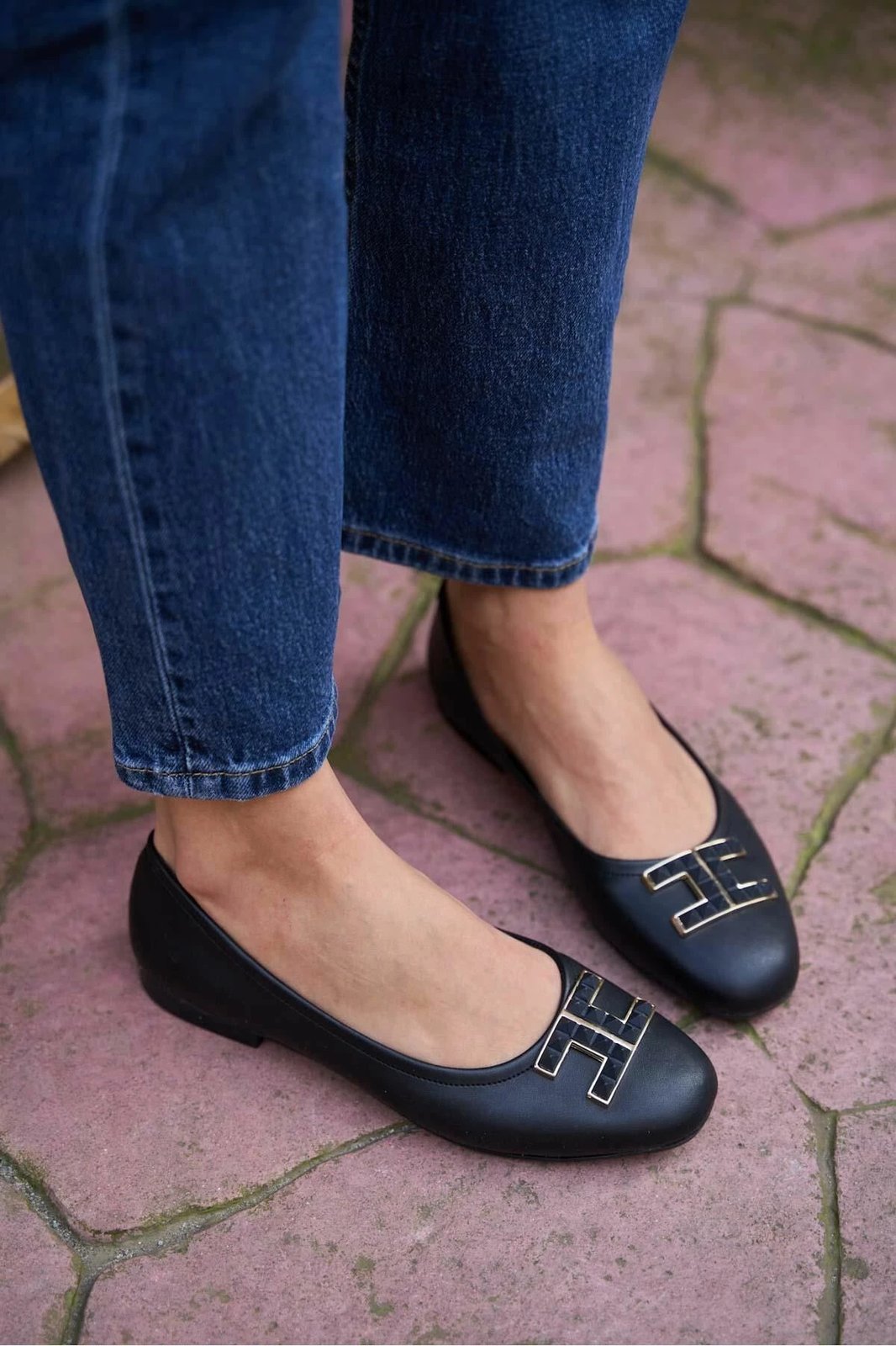 Balerina të zeza për gra, Jumeon, MK1340024YR20-002, nr. 37