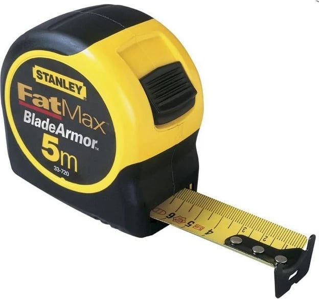 Metër çeliku Stanley FatMax ST-0-33-811, 10 m x 32 mm, verdhë/zi