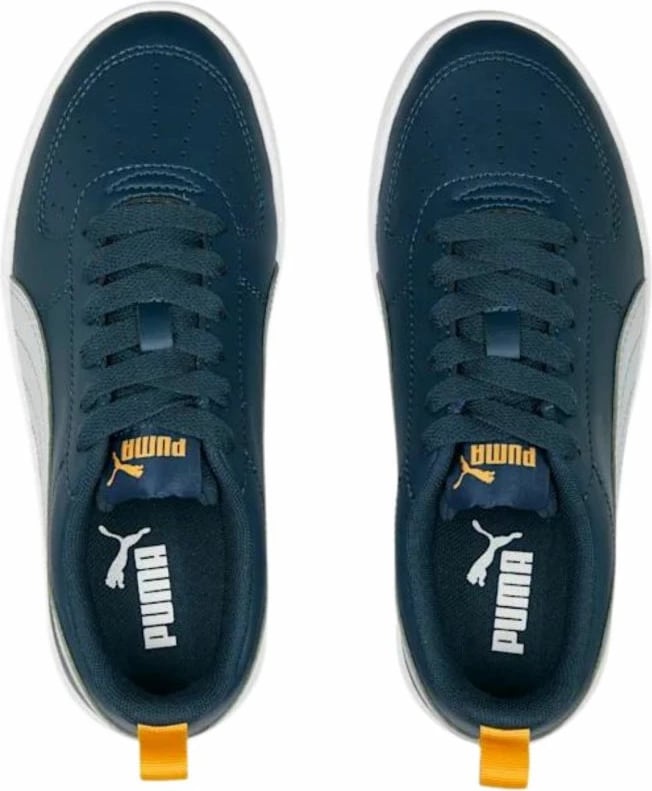 Atlete për fëmijë Puma Rickie Jr, të bardha dhe blu deti