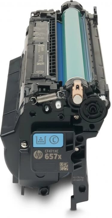 Toner, HP, 657X (CF471XC), rendiment i lartë deri 23,700 faqe, cyan