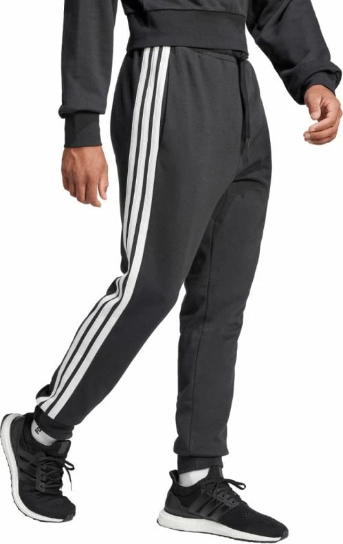 Pantallona të gjata për meshkuj adidas, të zeza