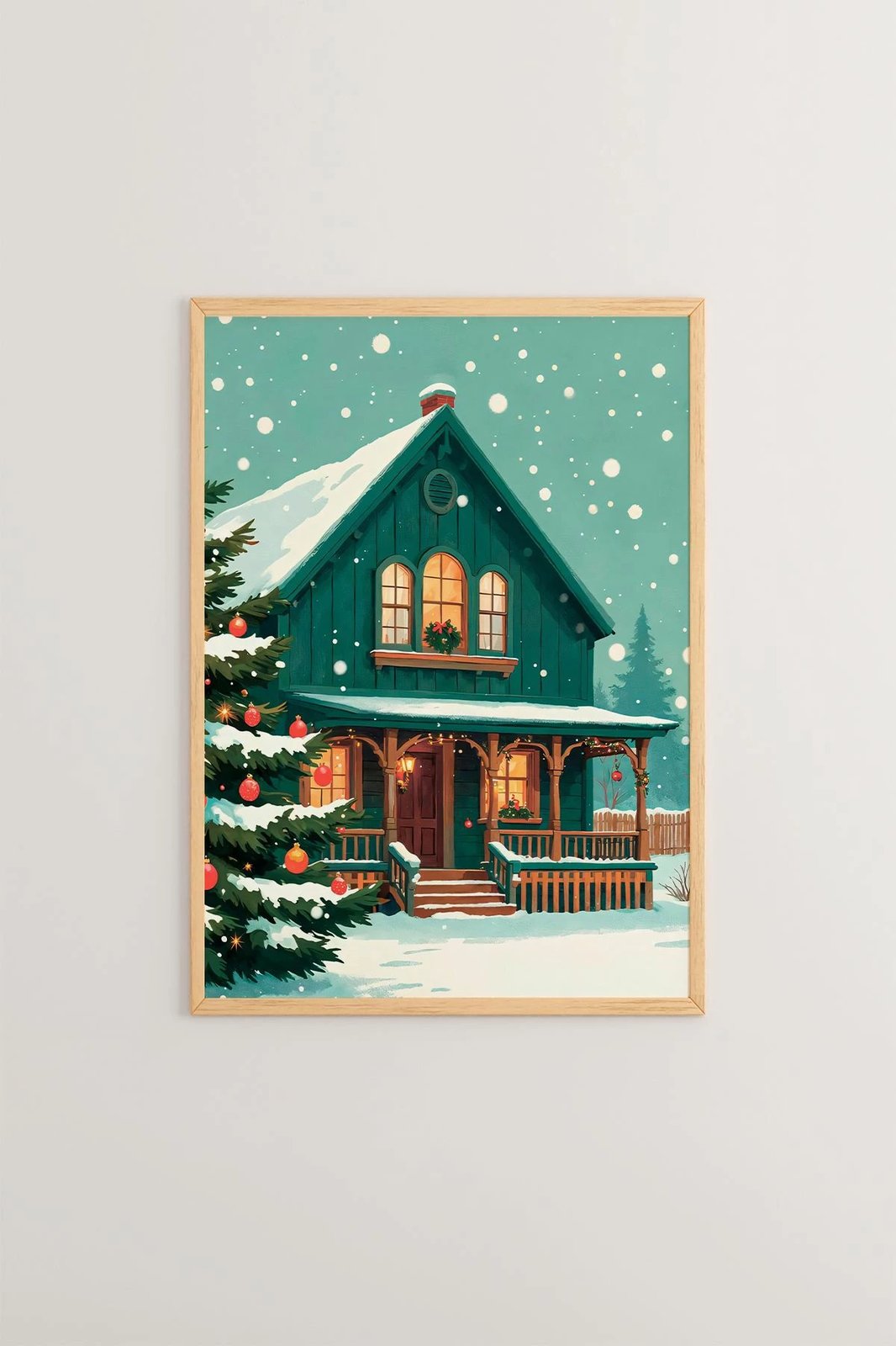 Pikturë dekorative me kornizë, Wallity, Nwyearsngmdl7