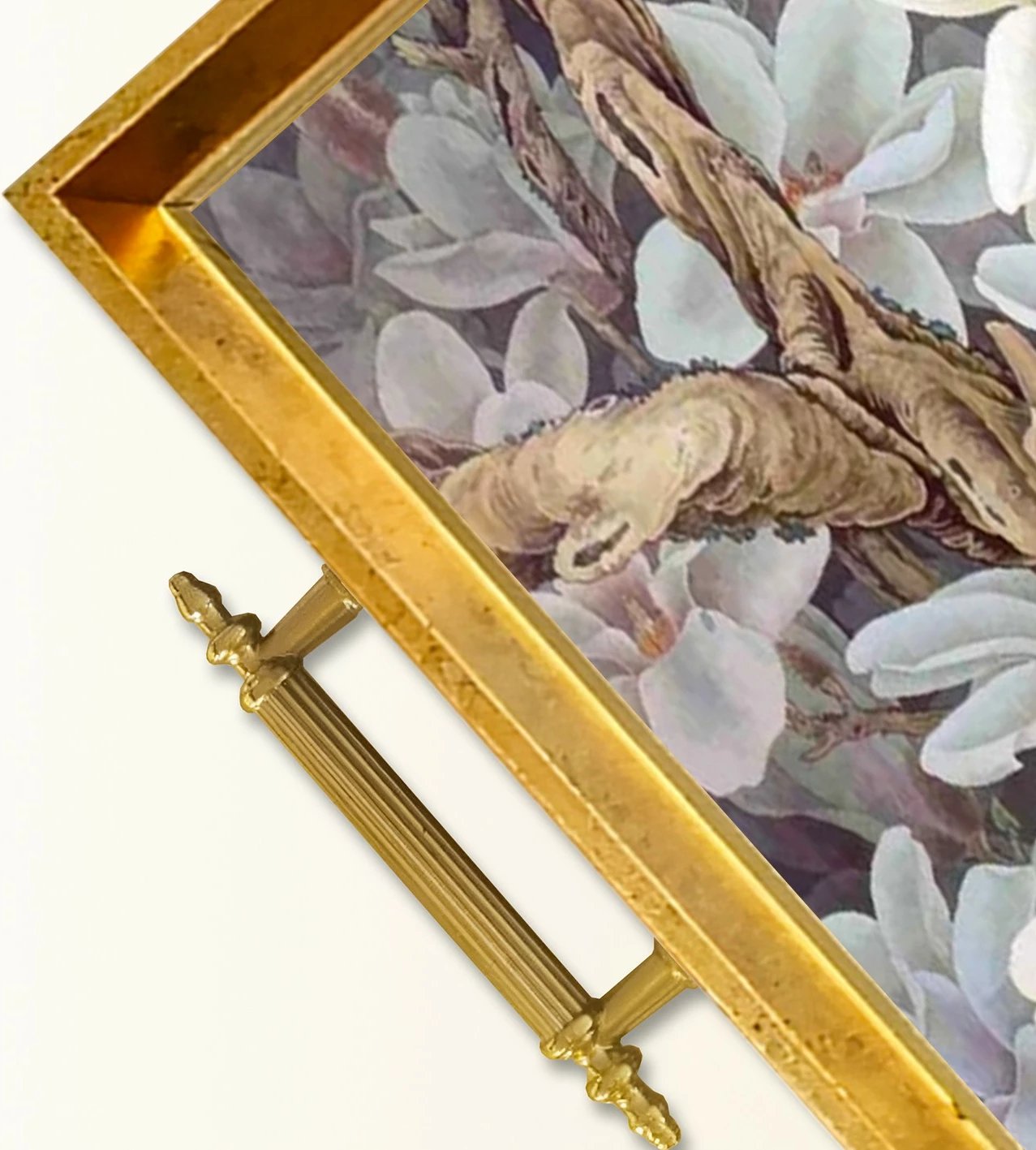 Tabaka xhami me dizajn lulesh, shumëngjyrëshe, TPEA9937 Tabaka xhami me dizajn lulesh, shumëngjyrëshe, TPEA9937