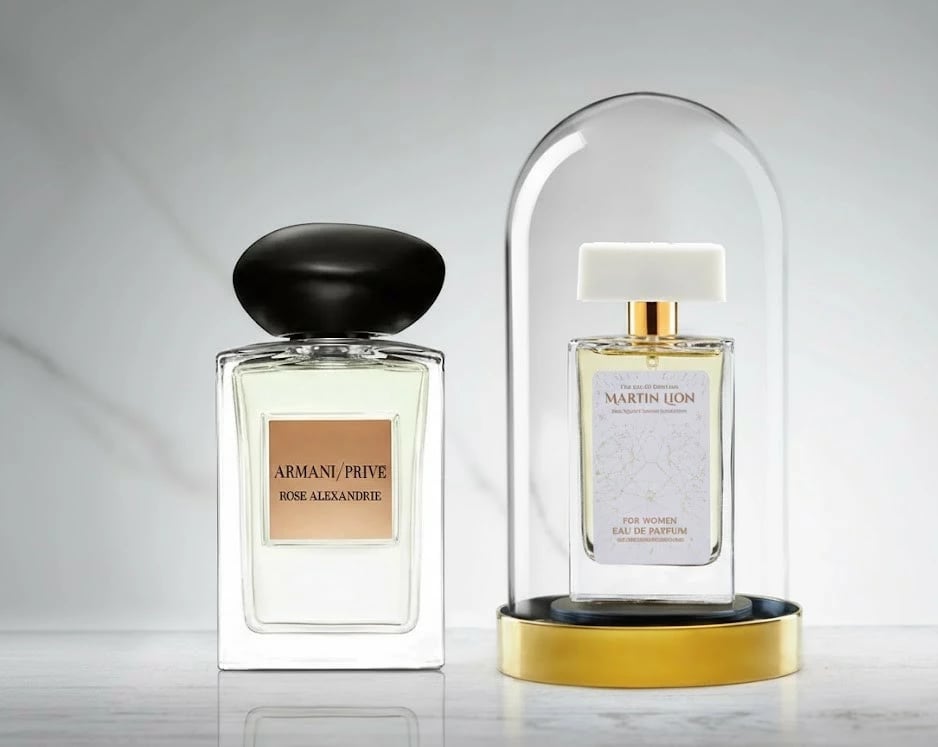 Eau de Parfum Martin Lion F34 Inspired by: Giorgio Armani Prive Rose, 50ml