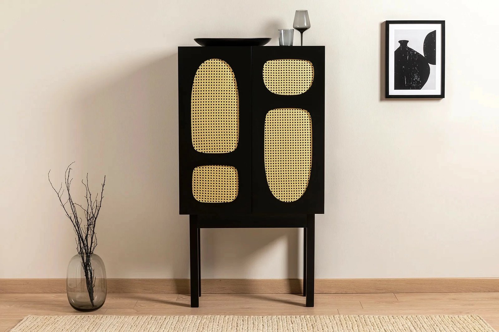 Konsol Simona 135, ngjyrë e zezë