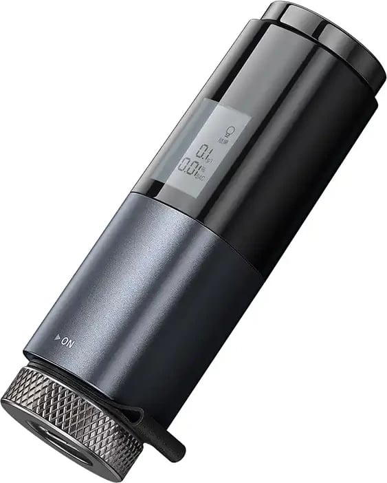 Alkoolmetër elektronik Baseus CRCX-01 me ekran LCD, i zi