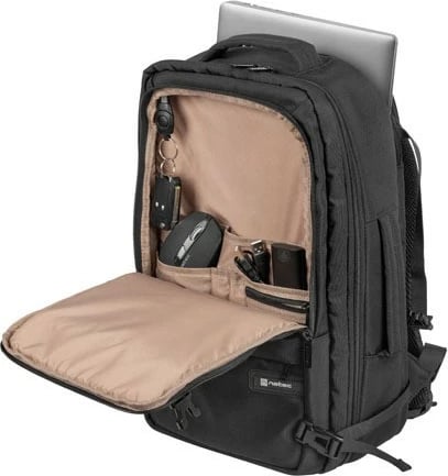 Shpinore Natec Camel Lite, 15.6 inç, 19L, e zezë Shpinore Natec Camel Lite, 15.6 inç, 19L, e zezë