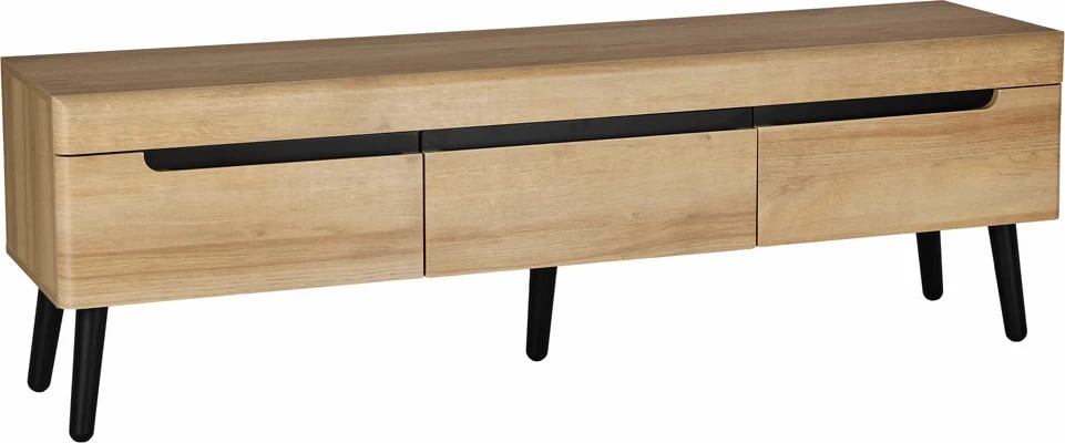 Komodë TV Grif, natyrale, 160x40x50