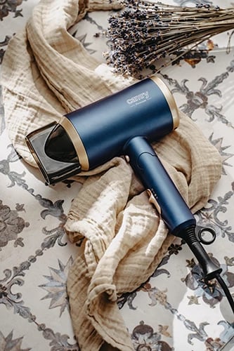 Tharëse flokësh, Camry, CR 2268, 1800W ION, me difuzor, blu