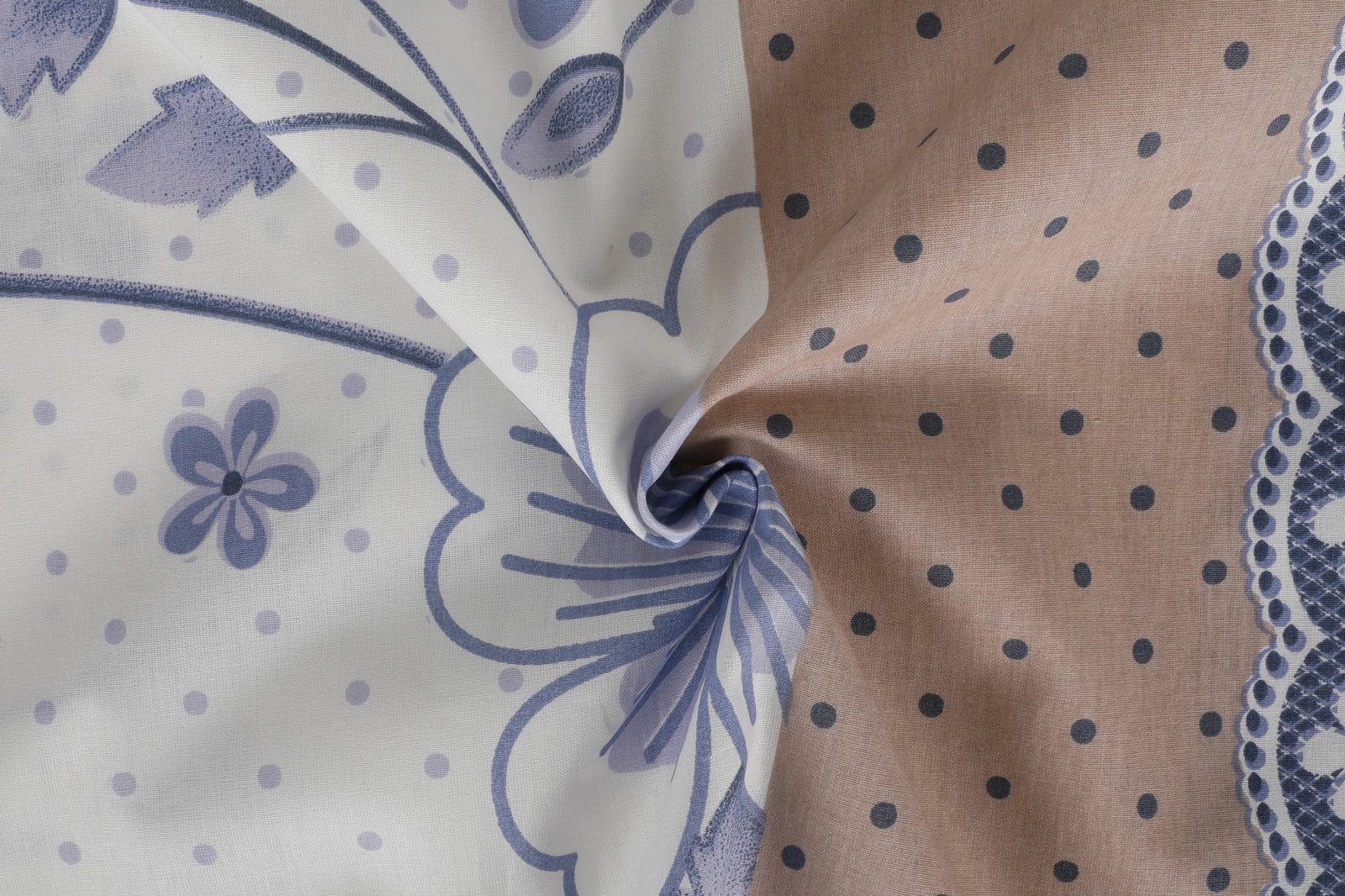 Set mbulesë për jorgan njëpersonësh Ranforce, L'essentiel, Sudenaz, blu