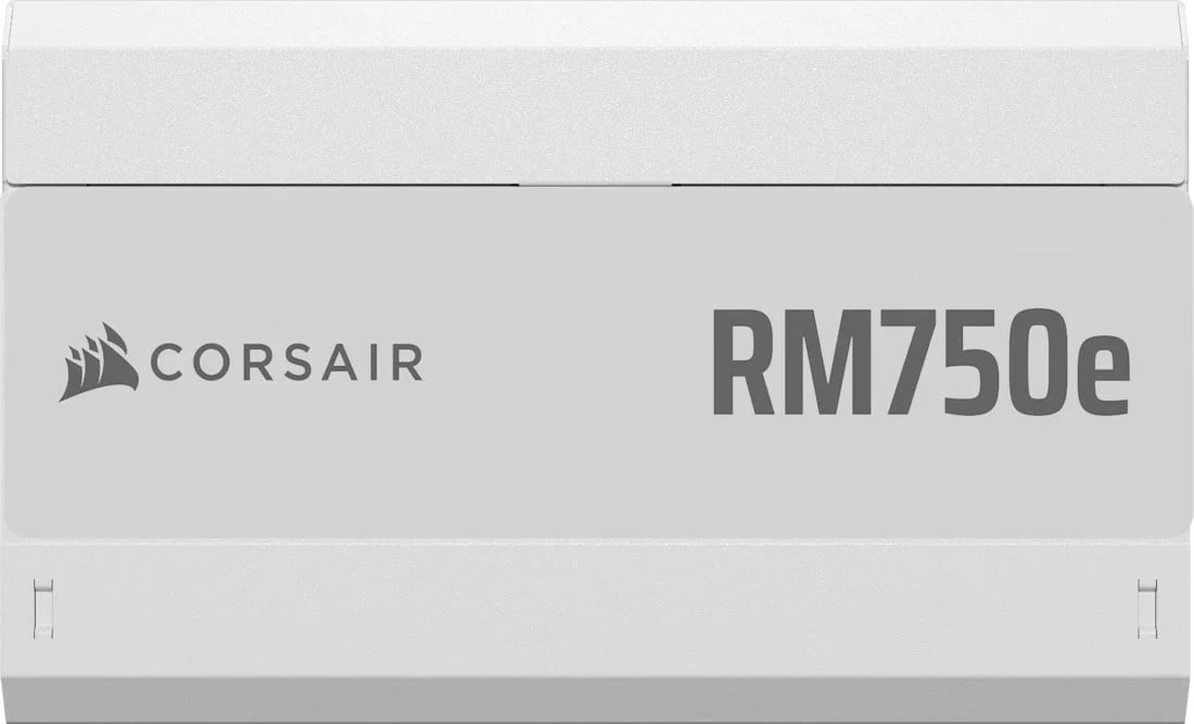 Kasë furnizimi Corsair RM750e, 750 W, plotësisht modulare, ATX 3.1, e bardhë
