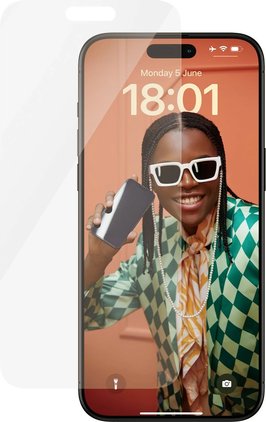 Mbrojtës ekrani PanzerGlass për iPhone 15 Pro Max, Classic Fit