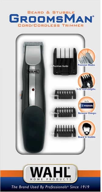 Trimmer për mjekër WAHL Groomsman për meshkuj