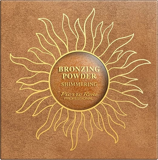 Puder bronzuese dhe ndriçuese Pierre Rene Shimmering Bronzing and Illuminating Powder 7.5g