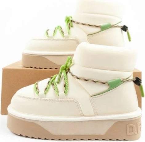 Çizme dimri për femra D.Franklin, të gjelbra