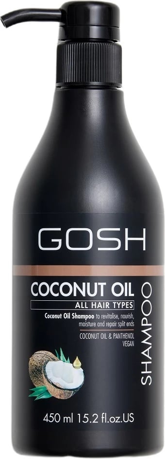 Shampon për femra Gosh Coconut Oil Hair Shampoo 450ml