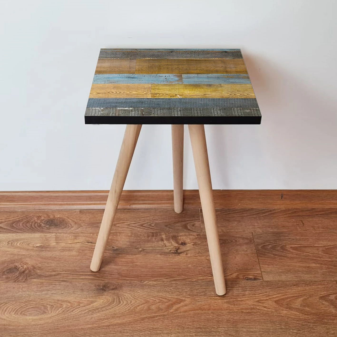 Tavolinë anësore Skye Decor, ngjyrë e verdhë, Shp2