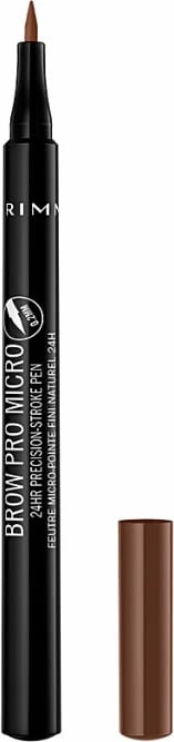 Laps për vetulla Rimmel London Brow Pro Micro Precision Pen 003 unisex Soft Brown