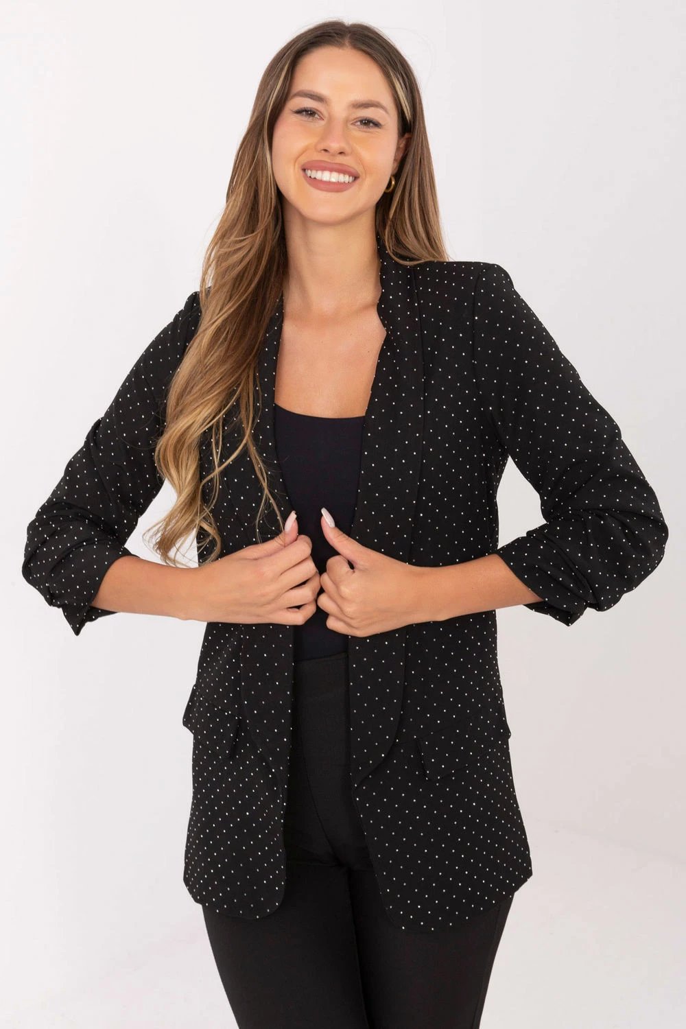 Blazer Italy Moda 217016 femra, e zezë