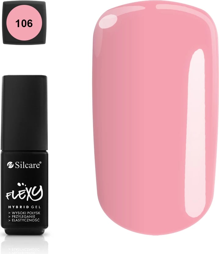 Llak për thonj Silcare Flexy Hybrid Gel 106, 4.5g