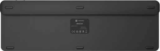 Tastierë Natec Medusa, wireless, full-size, 21 taste multimediale, e zezë