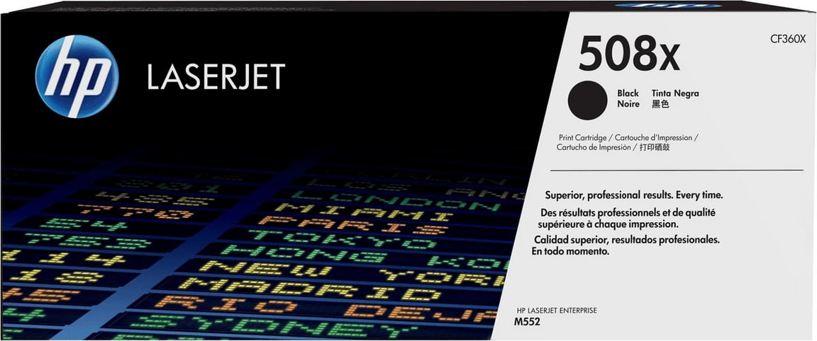 Toner, HP, 508X CF360X, rendiment 12500 faqe, i zi