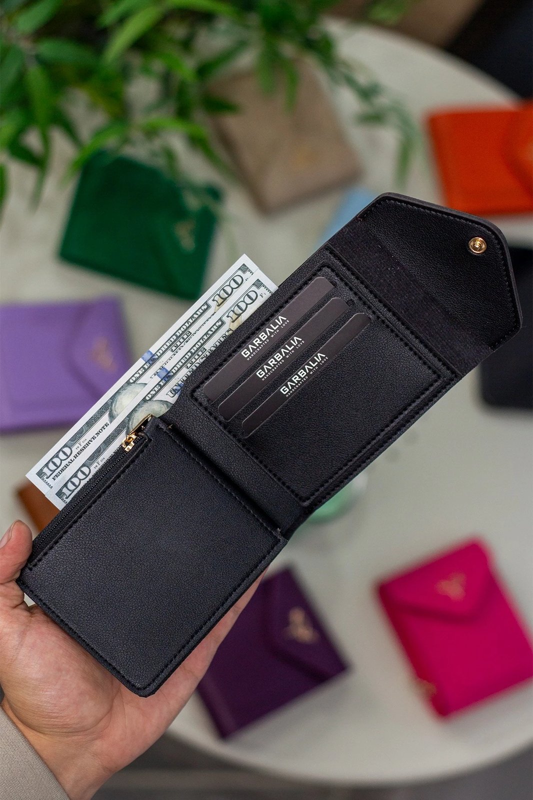 Portofol për gra, Zoozie Bags, Peru, ngjyrë e zezë