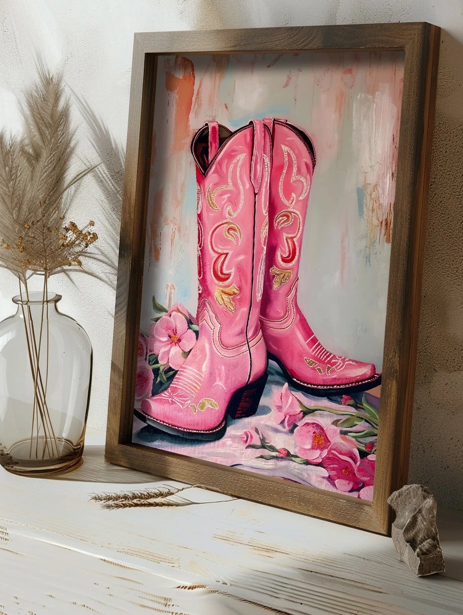 Pikturë dekorative me kornizë, MDF, Wallity, GE083-L