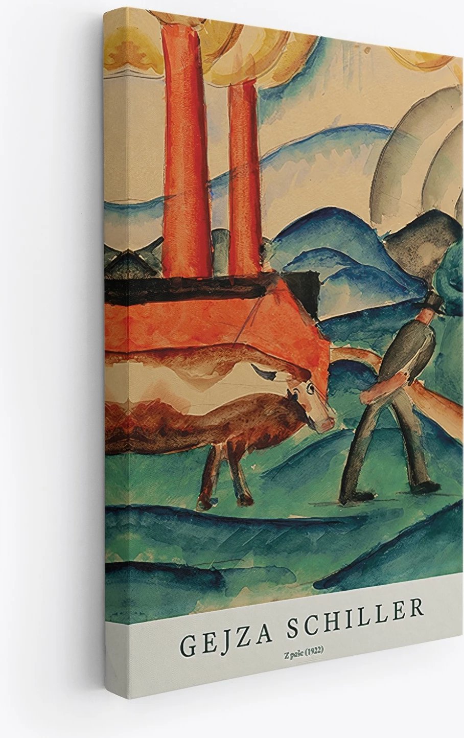 Pikturë dekorative në kanavacë (3 copë), Wallity, Ersycnvs10, 50x70cm