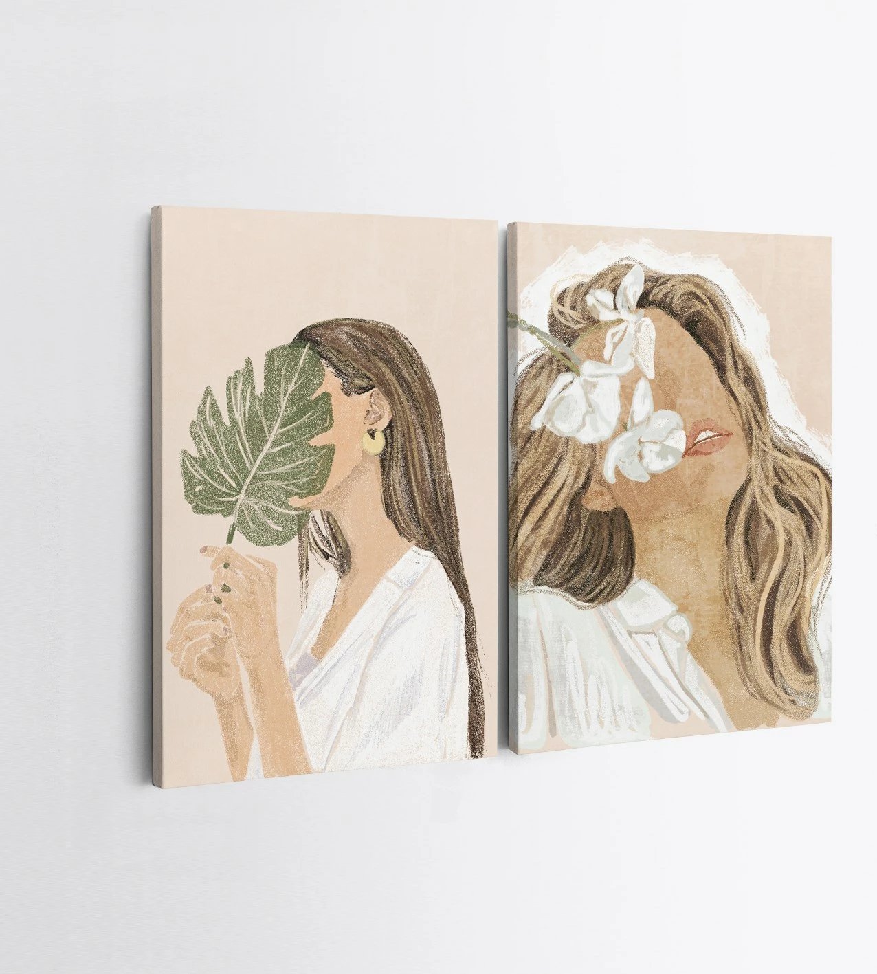 Pikturë dekorative në kanavacë (2 copë), Wallity, 70x100cm