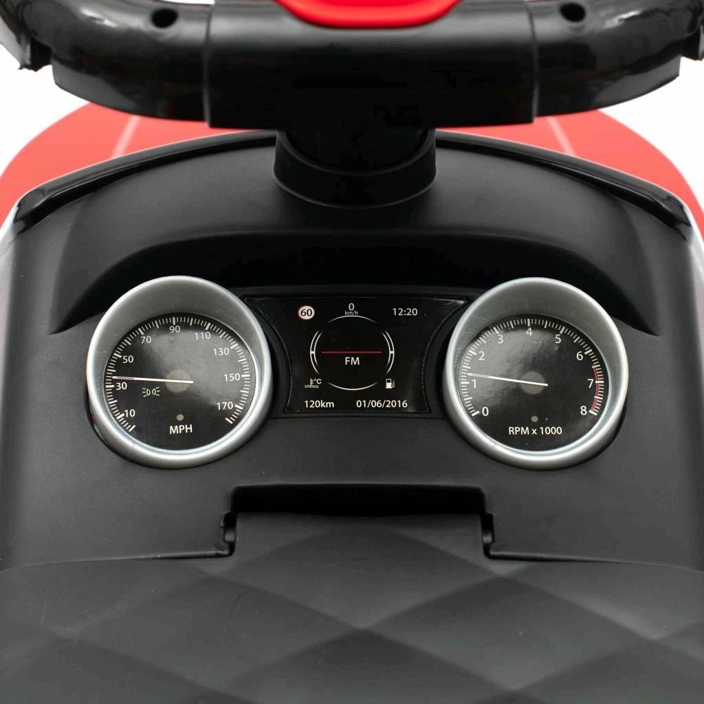 Makinë ride-on, BABY MIX, SUV, timon me melodi, hapësirë nën sedilje, deri 27 kg, moshat 12–36 muaj, blue