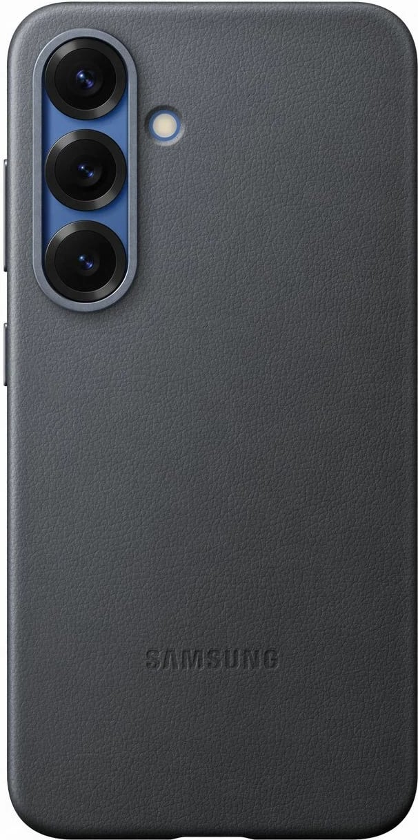 Mbështjellës Samsung KindSuit EF-VS931PBEGWW për Galaxy S25, lëkurë ekologjike, zi