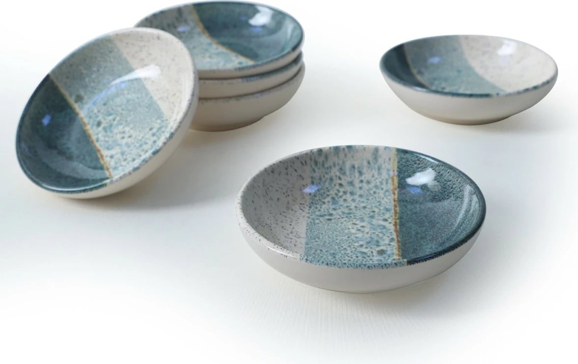 Set tasash për salcë, krem, Hermia Concept, 6 copë, X00017418