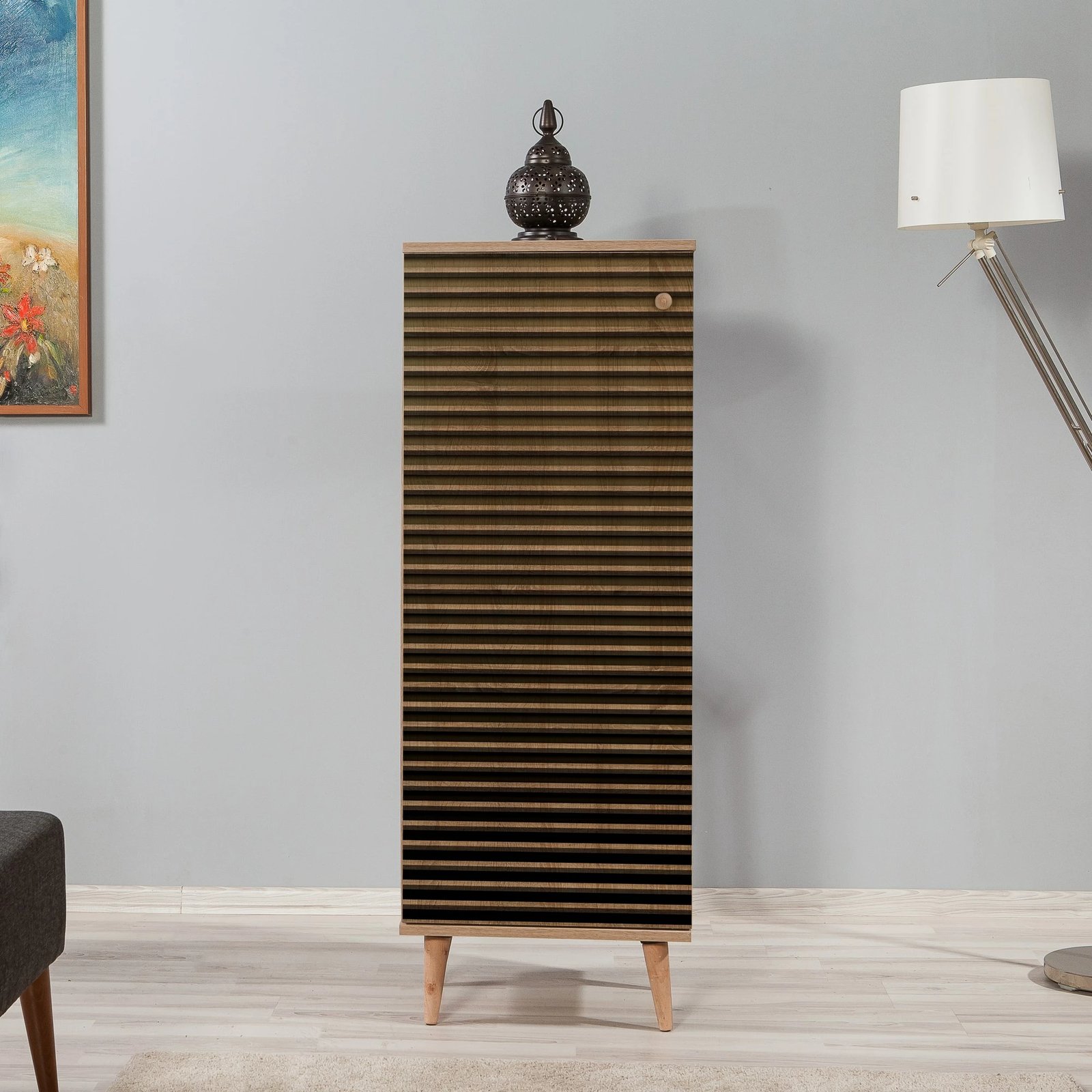 Dollap për këpucë Hanah Home, Filinta-220, ngjyrë lisi Sonoma