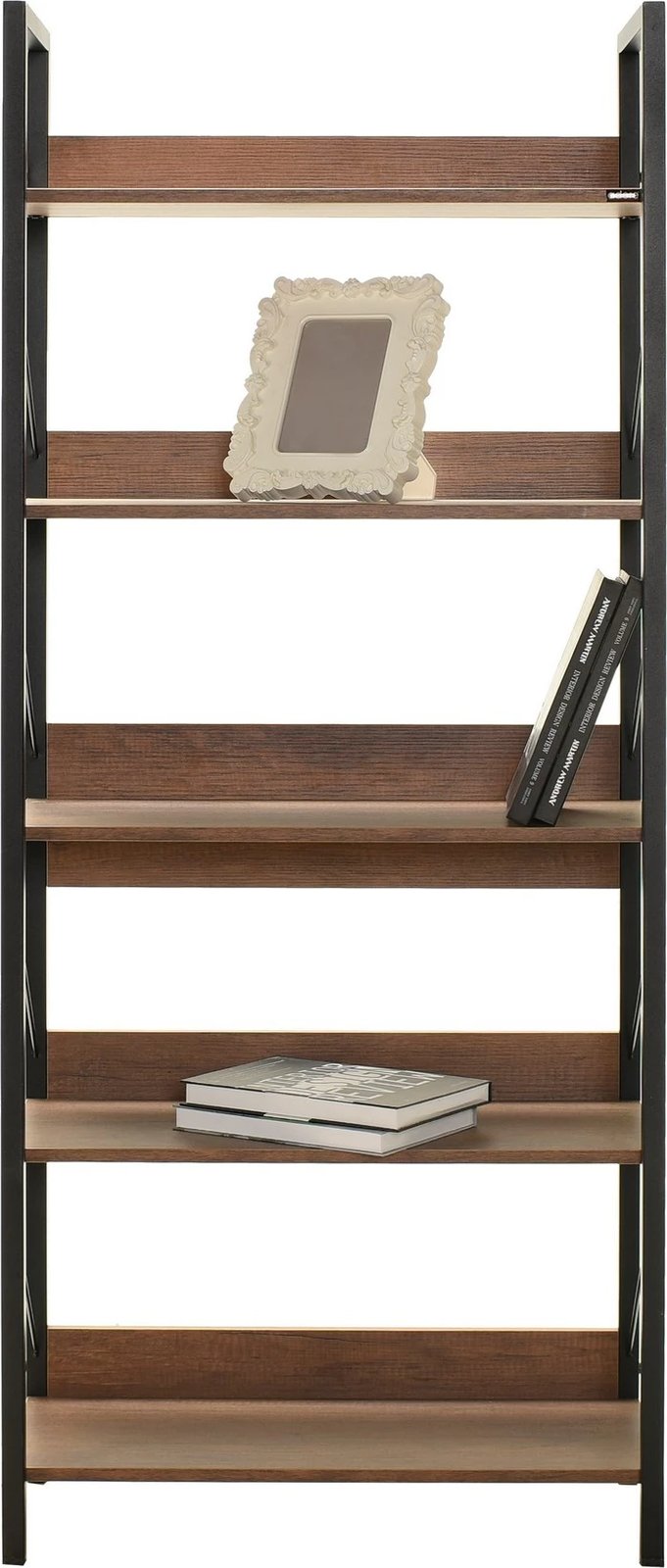 Raft librash Hanah Home, Ktp-850-Oo-1, ngjyrë arre, 73x172x35cm