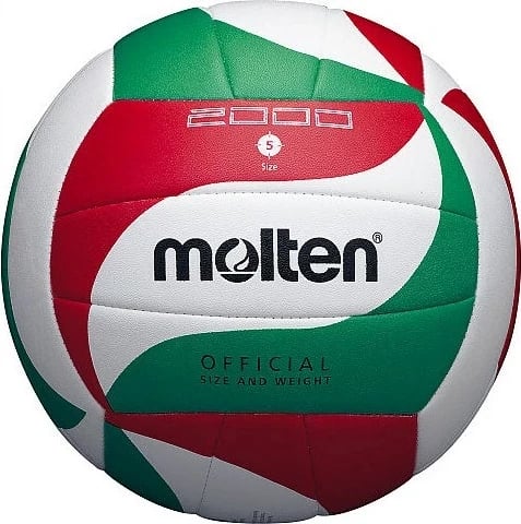 Top volejbolli Molten V5M2000, për përdorim të brendshëm, Gjelbër