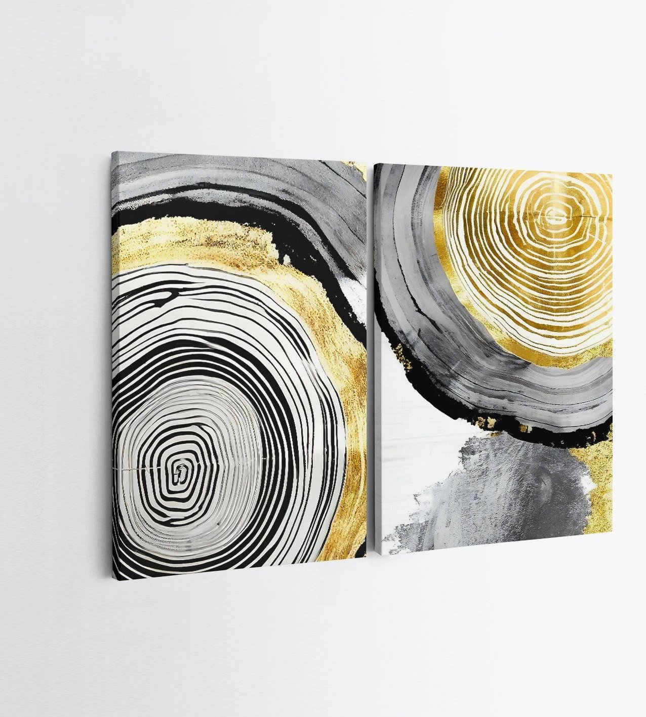 Pikturë dekorative në kanavacë (2 copë), Wallity, 2KNV4384, 50x70