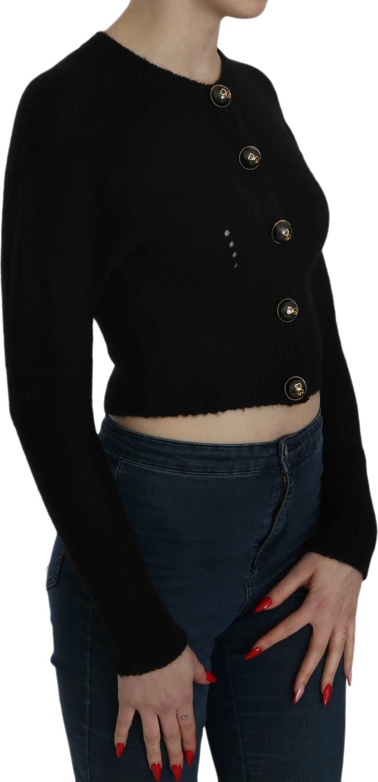 Triko për femra Dolce & Gabbana, e zezë 