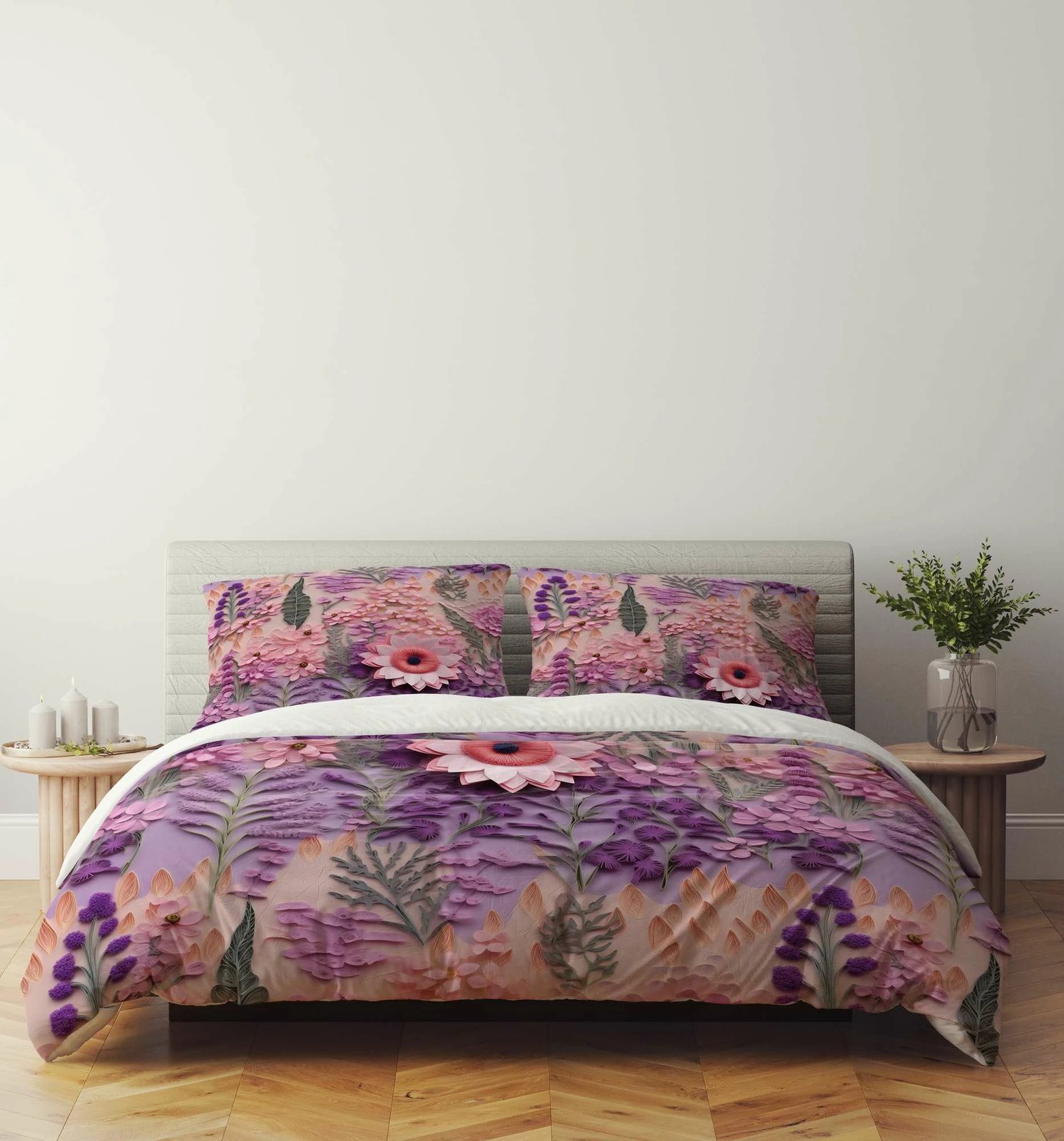 Set mbulesë për jorgan Super King, shumëngjyrësh, L'essentiel, FLW_DVT25-32