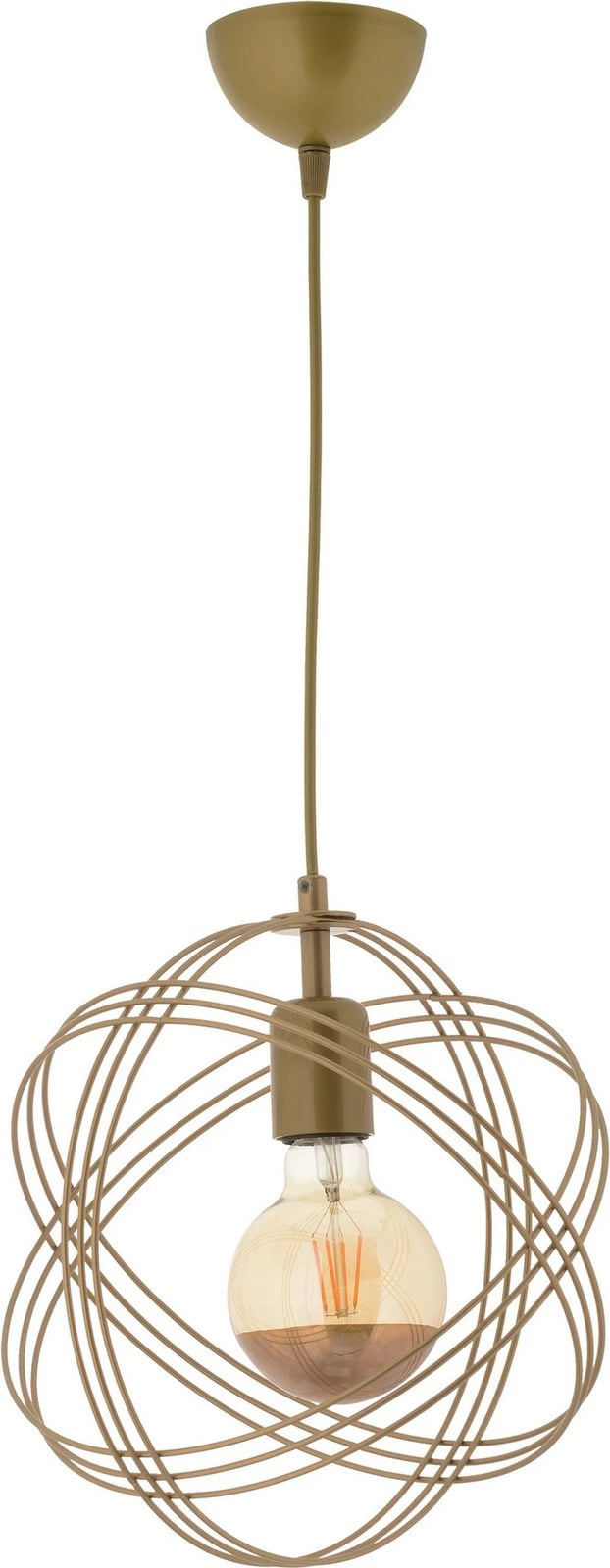 Llambë tavani Opviq, Sheldon, ngjyrë ari Llambë tavani Opviq, Sheldon, ngjyrë ari