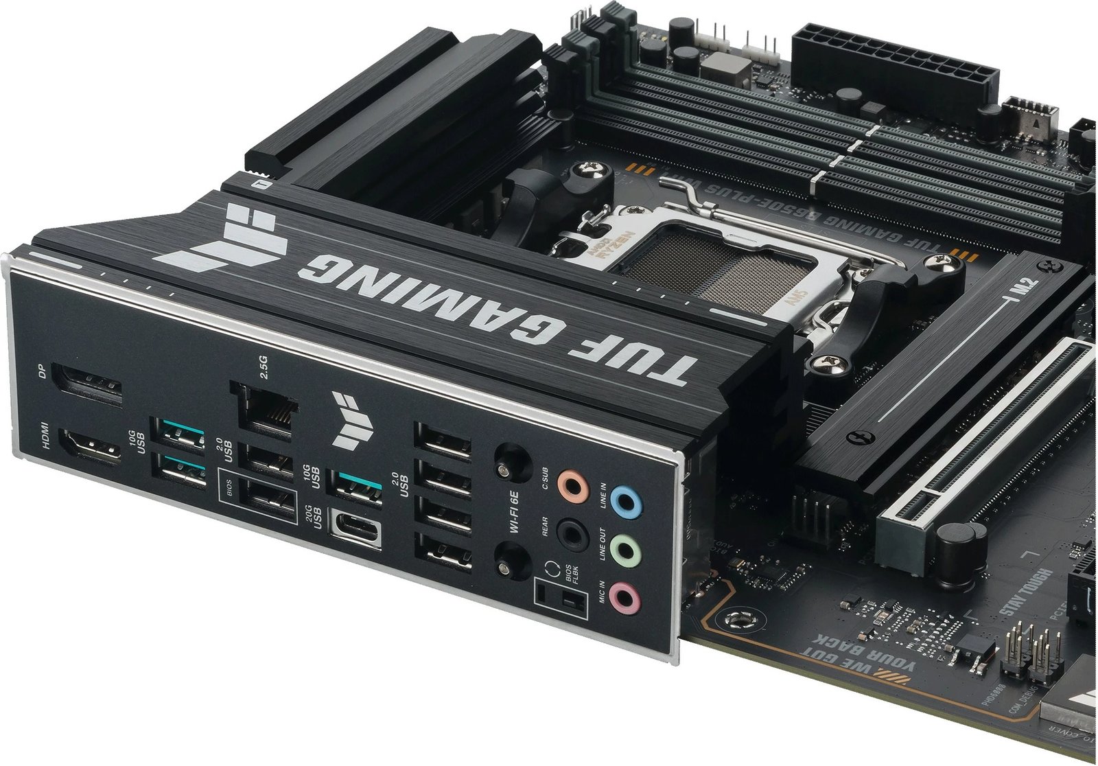 Pllakë amë ASUS TUF GAMING B650E-PLUS WIFI, Socket AM5, DDR5, 256GB Pllakë amë ASUS TUF GAMING B650E-PLUS WIFI, Socket AM5, DDR5, 256GB