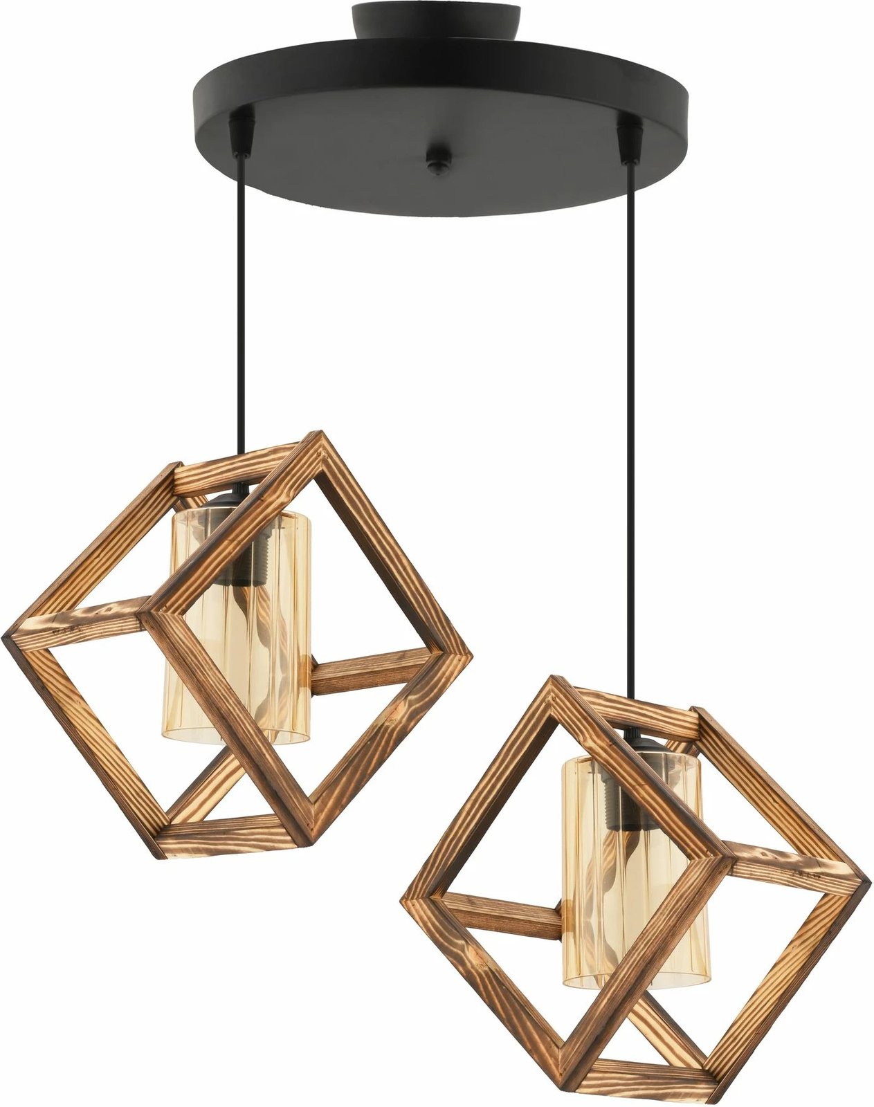 Llambë tavani Opviq, Cube Double B, xham