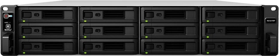 Njësi zgjerimi Synology RX1217, Serial ATA III, 12.7 kg, Rack (2U), e zezë