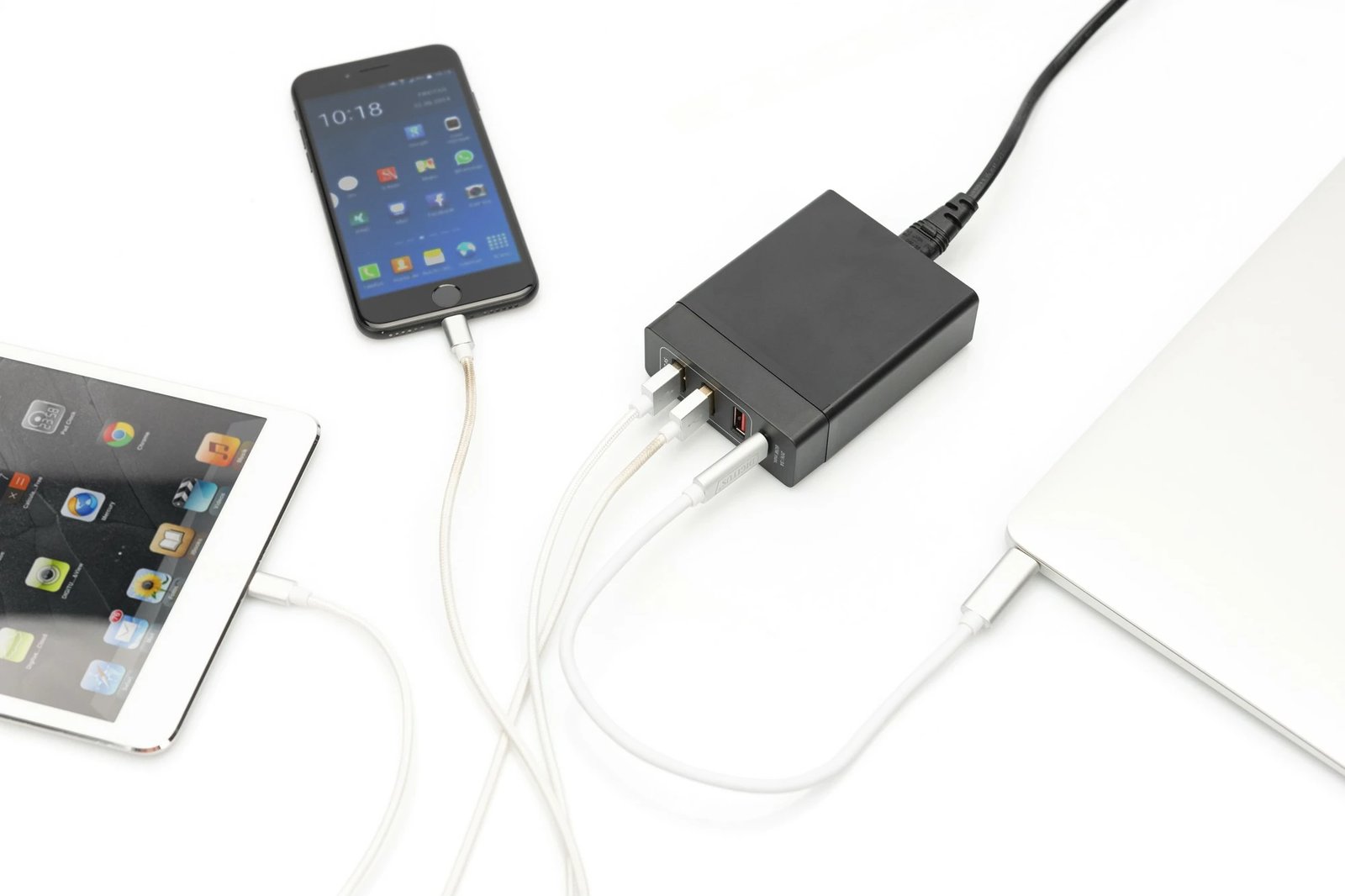 Karikues universal Digitus 4-Port, USB Type-C, 72W, i zi
