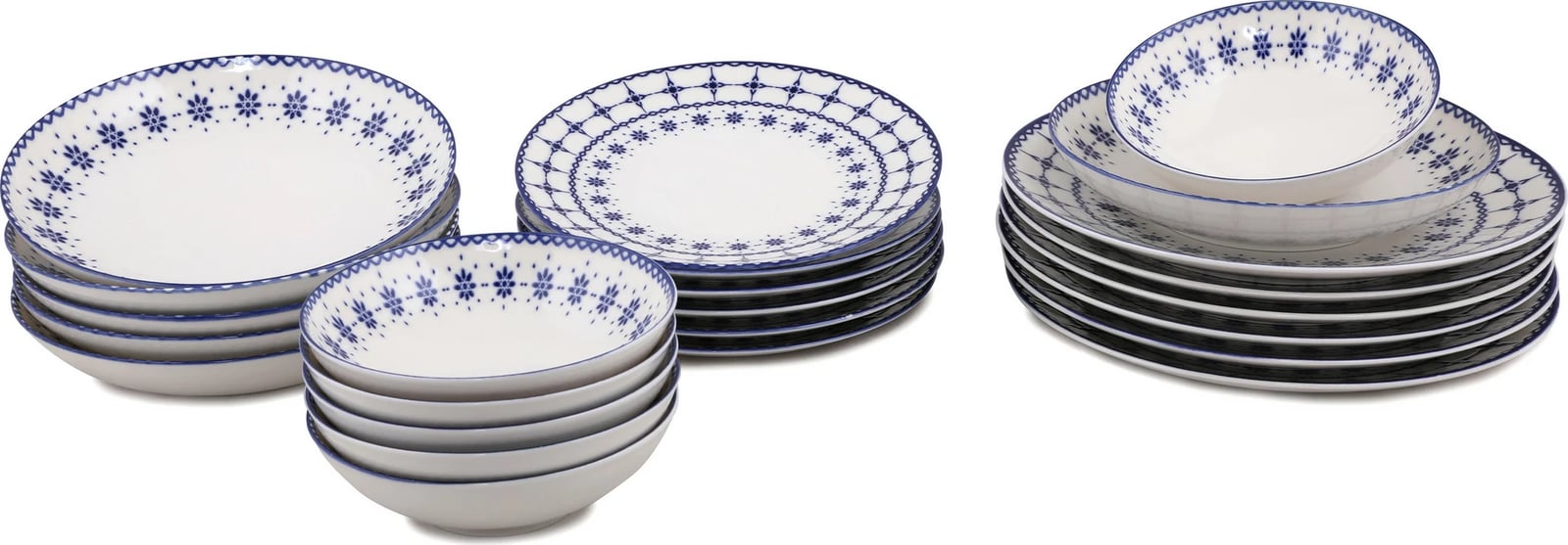 Set enësh për drekë (24 copë), Hermia, GBSATN24Y4R1614